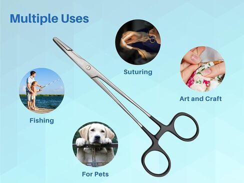 Olsen Hegar Needle Holder 5 Inches, Needle Driver with Scissors Cutting Edges by Artman Instruments (5 Inches) in Kuwait