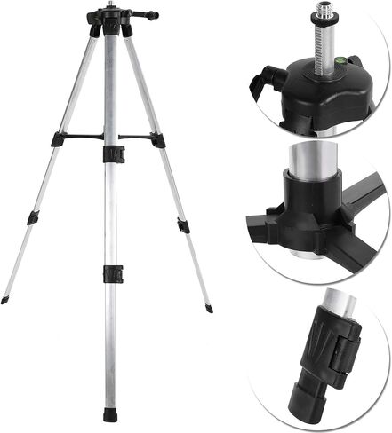 Level Inclinometer Tripod Adjustable Aluminum Alloy Level Bracket for Automatic Leveling 120cm for Accurate Measurements in Kuwait