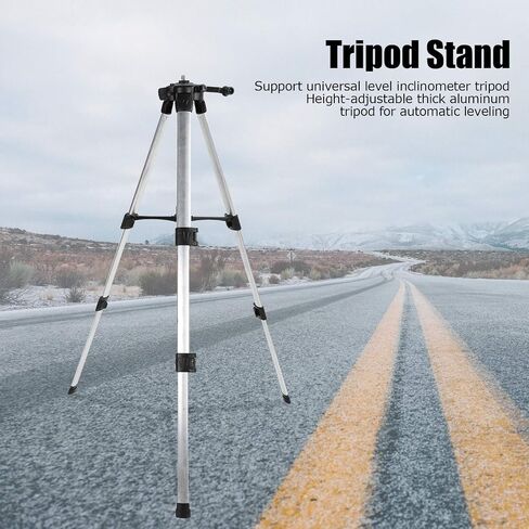 Level Inclinometer Tripod Adjustable Aluminum Alloy Level Bracket for Automatic Leveling 120cm for Accurate Measurements in Kuwait