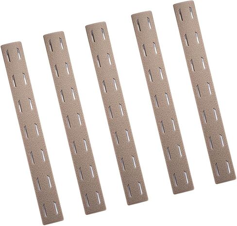 5Pack Brown Picatinny Polymer Rail for M-Rail in Kuwait