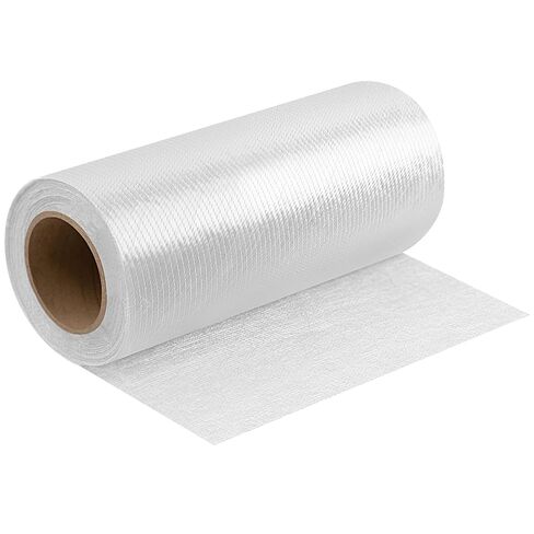 1708 Biaxial Fiberglass Cloth | 12" X 30ft Fiberglass Mat Roll & Sheet, Heavy Duty Fiber Glass for Boat Repair, Molding, Roofing, Compatible with Epoxy & Polyester Repair in Kuwait