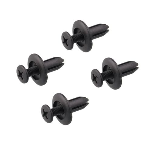 240Pcs 6mm Plastic Push Pin Clips for Automotive Bumper Trim Fender Compatible with 6mm Hole Diameter in Kuwait