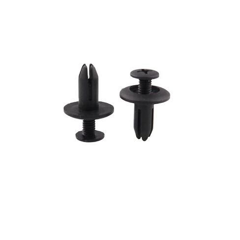 240Pcs 6mm Plastic Push Pin Clips for Automotive Bumper Trim Fender Compatible with 6mm Hole Diameter in Kuwait