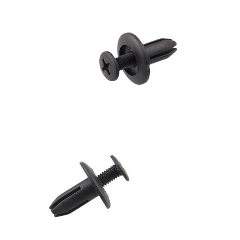 240Pcs 6mm Plastic Push Pin Clips for Automotive Bumper Trim Fender Compatible with 6mm Hole Diameter in Kuwait