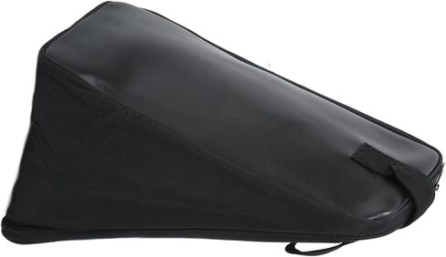 Zunate Single Pedal Bag, PU & Oxford Cloth Protective Case for Drum Pedal, Bass Drum Beater, Step Hammer - Hook & Loop Fastener, Black in Kuwait