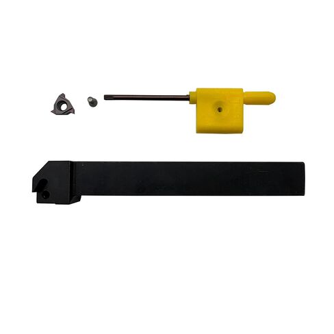 GBJ 1/2"-11 حامل أدوات لولبة المخرطة الداخلية الخارجية، SER1/2"-11 حامل خيط دوار مع 11ER A60 إدراجات لولبة لتصنيع مخرطة CNC in Kuwait