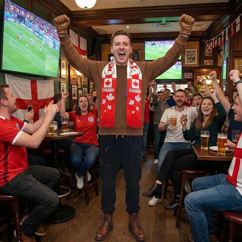 Canada Flag Scarf Canada Soccer Fans Scarf Canada Soccer Supporter Accessory Canada Fan Gear for 2026 World Football Championship Soccer Fans Souvenir in Kuwait