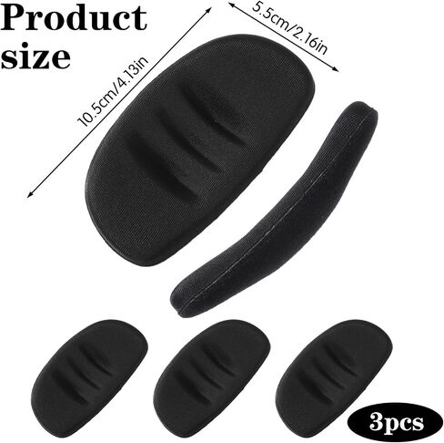 3 Pcs Softball Face Mask Replacement Pads, Softball Fielder's Facemask Chin Cup, Protective Catchers Mask Replacement Chin Pad, Face Defense Replacements Universal Fit Adults and Youth in Saudi Arabia