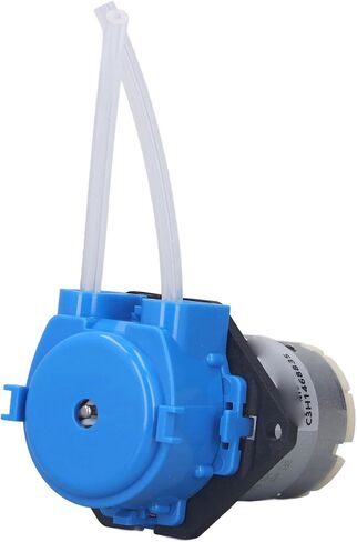 Peristaltic Pump 5W 60ml per Minute, 24V DC Brush Motor, Compact Lightweight for Liquid Transfer Sampling Watering in Saudi Arabia