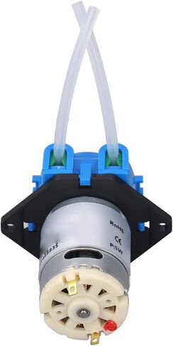 Peristaltic Pump 5W 60ml per Minute, 24V DC Brush Motor, Compact Lightweight for Liquid Transfer Sampling Watering in Saudi Arabia