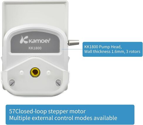 Kamoer BT100K Peristaltic Pump 24V 650ml/min High Flow Pump (650, Milliliters Per Minute) in Saudi Arabia