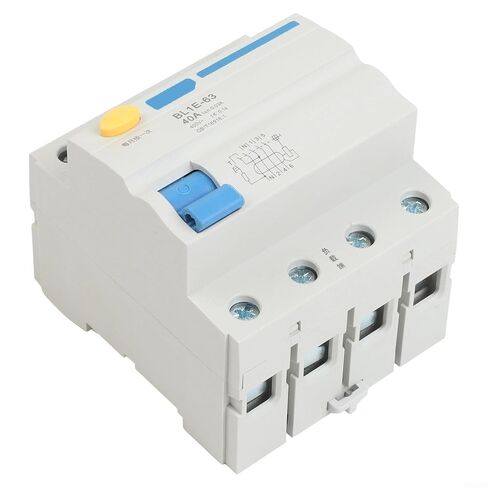 ML1E-63 3P+N Breaker with Leakage Protector, 400V Switch Household Use, Fire Retardant Rail, 25A/32A/40A/63A in Saudi Arabia