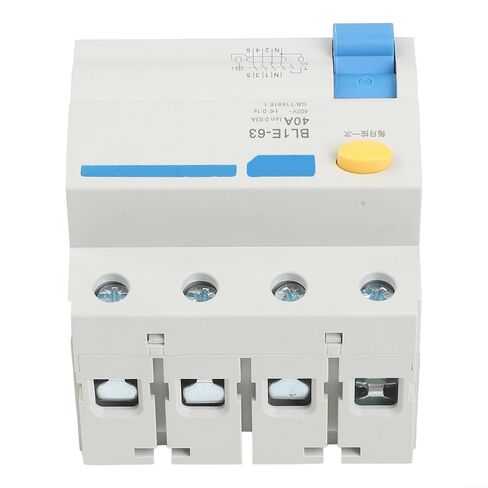 ML1E-63 3P+N Breaker with Leakage Protector, 400V Switch Household Use, Fire Retardant Rail, 25A/32A/40A/63A in Saudi Arabia
