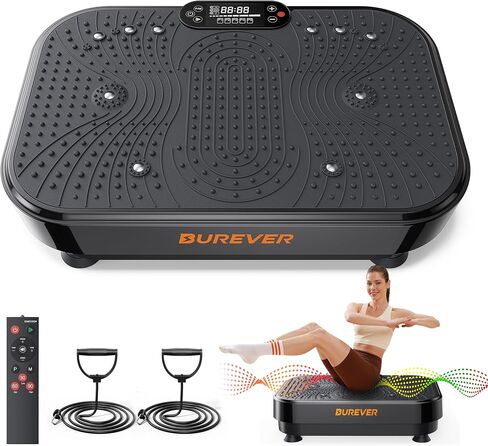 Vibration Plate Exercise Machine, Full Body 150W Vibration Plate for Lymphatic Drainage, 99 Adjustable Speeds, Power Vibration Fitness Platform for Weight Loss & Fitness, Women Men in Saudi Arabia