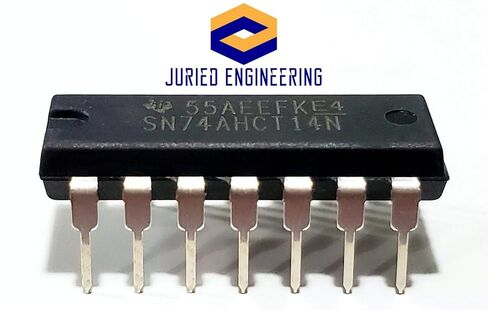 SN74AHCT14N SN74AHCT14 74AHCT14 محولات Hex Schmitt-Trigger صديقة للوحة التجارب IC DIP-14 (عبوة من 5) in Kuwait