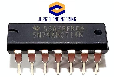 SN74AHCT14N SN74AHCT14 74AHCT14 محولات Hex Schmitt-Trigger صديقة للوحة التجارب IC DIP-14 (عبوة من 5) in Kuwait