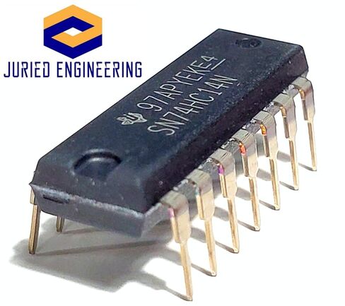 SN74HC14N SN74HC14 74HC14 محولات Hex Schmitt-Trigger صديقة للوحة التجارب IC DIP-14 (عبوة من 20 قطعة) in Kuwait