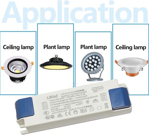 محرك LED بدون وميض LF-GIRxxxYS Series 135mA 200mA 300mA 600mA 700mA 900mA 1000mA1200mA 1300mA1400mA1500mA مصدر الطاقة (LF-GIF040YS1000H) in Kuwait