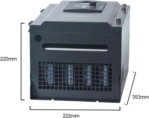 WK310 220V Input to 380V Output Inverter 15KW 18.5 kW 22kw Motor Frequency Converter Controller Hoist Converter(18.5kw) in Kuwait