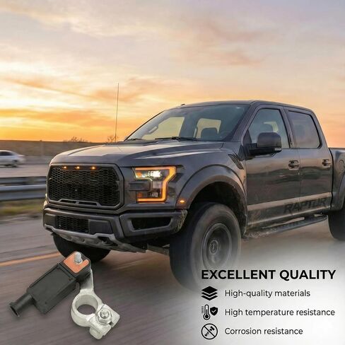JOLINO DS7Z-10C679-A DS7T-10C652-AC Nagetive Battery Current Sensor, Direct Replacement Voltage Temperature Sensor for Ford F150 2015-2019, Fusion 2013-2019, Edge 2016-2019 & Lincoln MKZ 2013-2019 in Kuwait