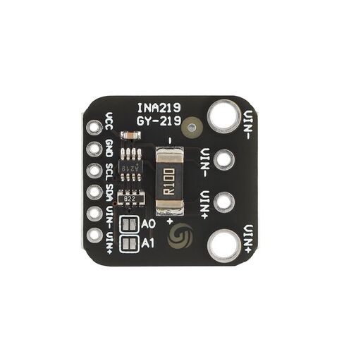 INA219 Digital Current Sensor Module, I2C Interface for Arduino, Programmable Power Monitoring, DIY Electronics PCB Board in Kuwait