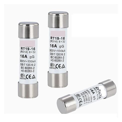 20 قطعة MRO RO14 السيراميك فيوز أنبوب 8X32 مللي متر 8.5*31.5/8*32 R014 RT19-16 500V الصمامات الأساسية gG0.5A 1A 2A 4A 5A 6A 10A 16A 20A 25A(2A) in Kuwait