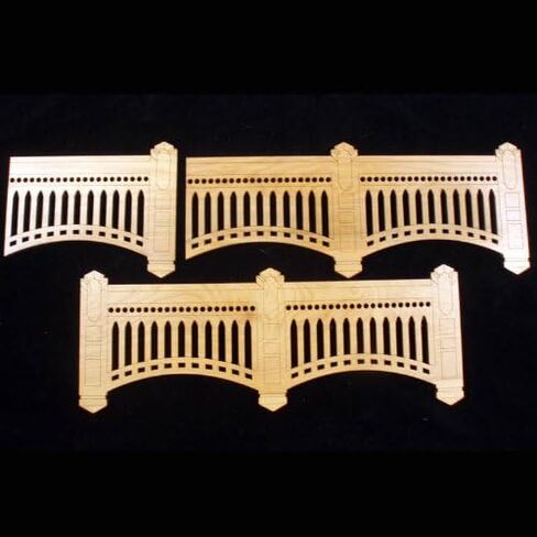 Creative Crafthouse Baseball Stadium Facade Wall Decor, 40 Inches, 3-Piece | Thick white acrylic replica of the classic ballpark frieze, mounts on a wall, handmade in the USA, custom sizes availaable in Kuwait