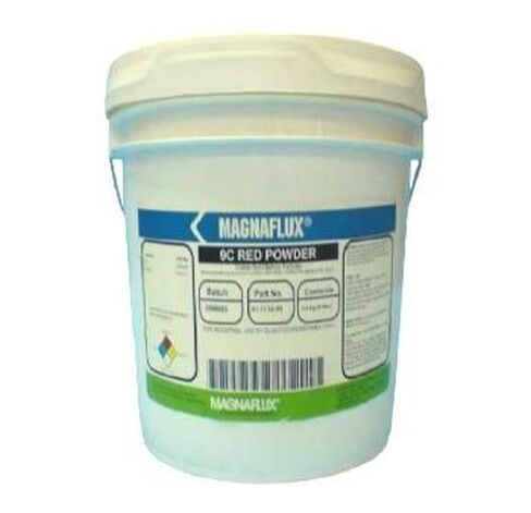 Magnaflux Magnavis Dry Method Non-Fluorescent Magnetic Powders, #8A Red, 10 lb Pail in Kuwait