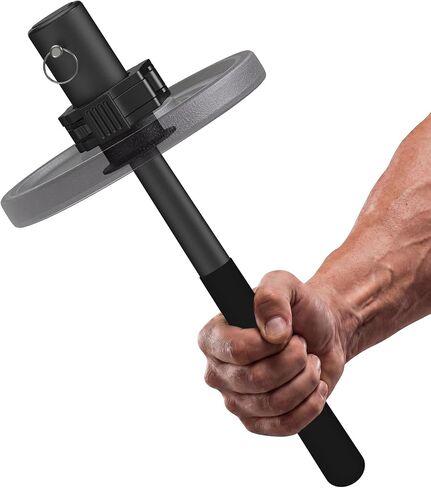 SNADER Wrist & Forearm Strengthener – Fits 2" Olympic Weight Plates, Forearm Bar for Wrist Strength & Rotation Training, Ideal Choice for Grip and Forearm Muscle Building ﻿ in Kuwait
