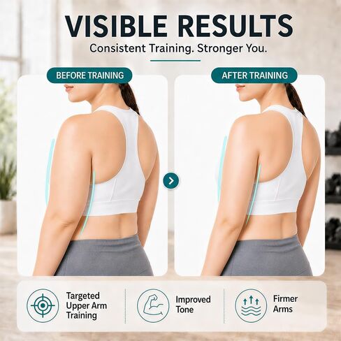 طوق إنفينيتي للأذرع 360 درجة، مدرب ذراع يدوي، جهاز تمرين الذراع المترهل، معدات تمرين كتف الساعد المحمولة، مدرب تقوية الجزء العلوي من الجسم في المنزل للرجال والنساء، تدريب اللياقة البدنية على الصدر in Kuwait