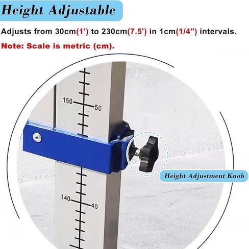 GYPSYFY Portable High Jump Standards for Track and Field, Adjustable Aluminum Training High Jump Stands 1 to 7.5 ft, Competition Measuring Stick with Stable Base Pair in Kuwait