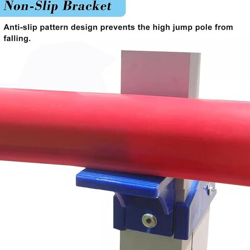 GYPSYFY Portable High Jump Standards for Track and Field, Adjustable Aluminum Training High Jump Stands 1 to 7.5 ft, Competition Measuring Stick with Stable Base Pair in Kuwait