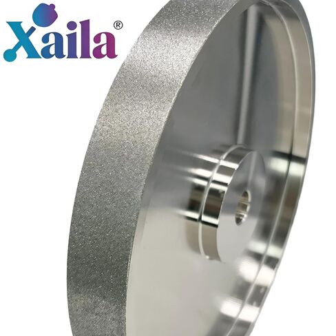 عجلة جلخ Xaila CBN مقاس 8 بوصات 180 حبيبة، 1 بوصة × 5/8 بوصة - عجلة طحن معدنية مطلية بالكهرباء لشحذ أدوات HSS والمخرطة ونجارة الخشب | بديل ممتاز لعجلات طاحونة المقعد مقاس 8 بوصة in Kuwait