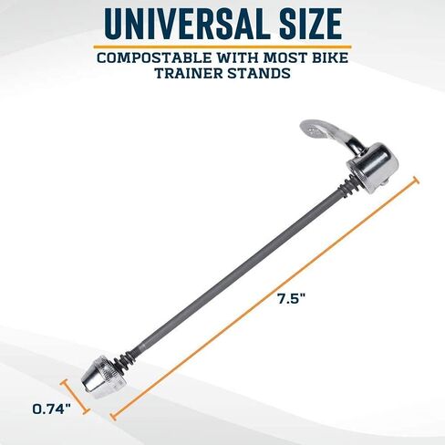 Bike Trainer Stand – Alpcour Portable Stainless Steel Indoor Trainer w/Magnetic Flywheel, Noise Reduction, 6 Resistance Settings, 2 Quick-Release Skewers & Bag – Stationary Exercise for All Bikes in Kuwait