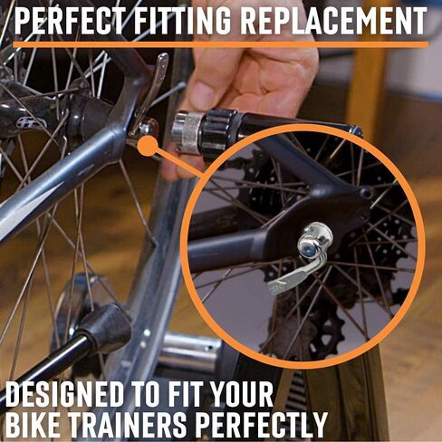 Bike Trainer Stand – Alpcour Portable Stainless Steel Indoor Trainer w/Magnetic Flywheel, Noise Reduction, 6 Resistance Settings, 2 Quick-Release Skewers & Bag – Stationary Exercise for All Bikes in Kuwait