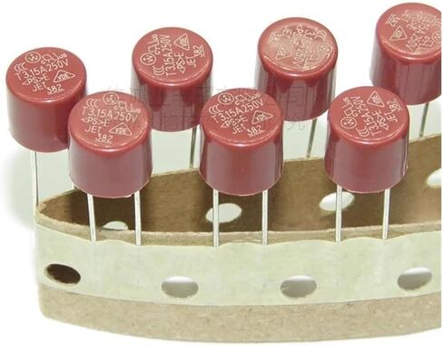 10PCS Round Fuse Slow Blow 500mA 1A 2A 2.5A 3.15A 4A 5A 6.3A 8A 10A 250V 382 Plastic T2A LCD TV Power Board(T6.3A) in Kuwait