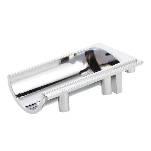 TEHAUX Coin Slot for Game Console 3-Hole Metal Coin Entry Slot 6.90x3.80x2.00cm Silver Stable Performance Replacement Part for Claw and Vending Machines in Arcade Environments in Kuwait