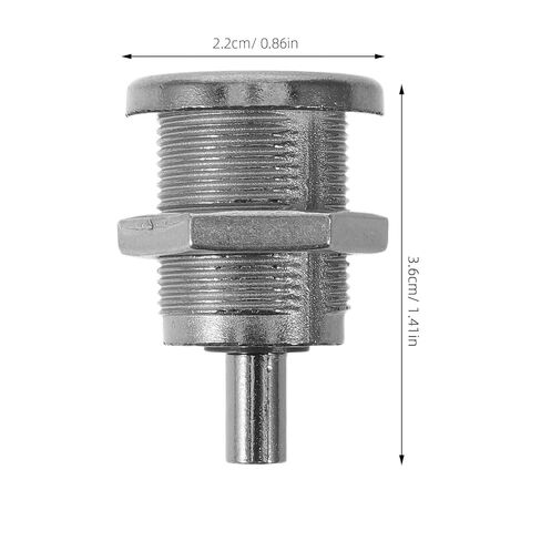 Coin Refund Push Button with Silver Finish for Slot Machine Accessories, Metal Material Designed to Reduce Coin Jams and Provide Efficient Refunds for Gaming Machines in Kuwait