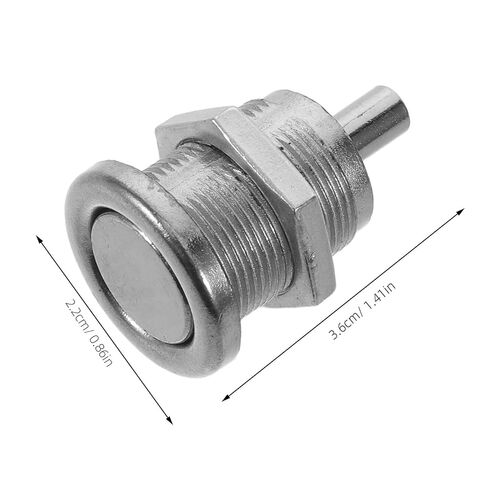 Coin Refund Push Button with Silver Finish for Slot Machine Accessories, Metal Material Designed to Reduce Coin Jams and Provide Efficient Refunds for Gaming Machines in Kuwait