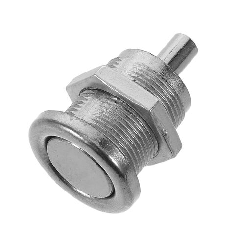 زر رفض العملات المعدنية من ULTECHNOVO لملحقات ماكينات القمار، استبدال زر ضغط معدني بكفاءة مدمجة وراحة المستخدم، لون فضي، مناسب لماكينات القمار المعدنية في الممرات in Kuwait