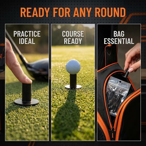 Operitacx 10pcs Golf Rubber Mat Tee Holder - Golf Rubber Tee - Junior Practice Base - Driver Practice Base for Setting up Temporary Driving Range in Yard Park in Kuwait