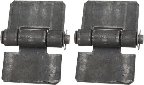 Qinlorgo 2 Pcs 106 75 5MM Weld on Door Butt Hinge for Trailer Gate Tailgate Installations, No Screw Fastener Needed,High Strength, Smooth Operation, Paintable Uncoated in Kuwait