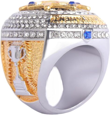 2 pcs Pack or 12 pcs Pack Softball Championship Trophy Ring Award Gift for Tournament Champion Team palyers Awards Trophy on Side Size 9.5 in Kuwait