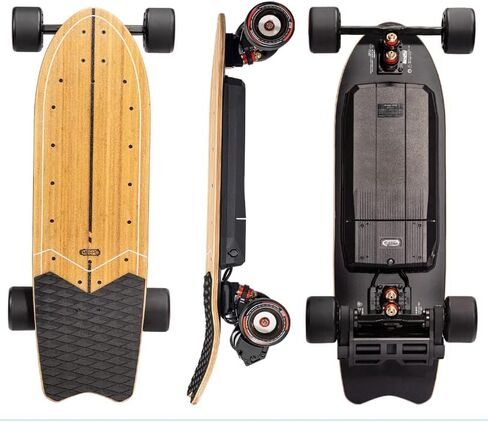 لوح تزلج كهربائي MEEPO Flow، مموج مؤكسج مرن، نطاق 24 ميل، لتجربة تنقل ممتازة in Kuwait