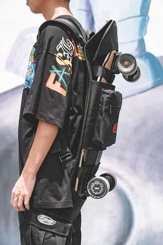 لوح تزلج كهربائي MEEPO Flow، مموج مؤكسج مرن، نطاق 24 ميل، لتجربة تنقل ممتازة in Kuwait