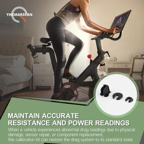 مجموعة المعايرة المتوافقة مع مجموعة ملحقات معايرة دراجات التمرين Peloton لدراجات التمارين الداخلية Peloton للمقاومة وتعديل الطاقة (ليس للدراجة + الإصدار) in Kuwait