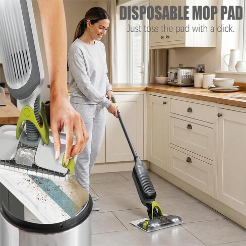 10-Pack Disposable mop Replacement Pad, Suitable for Shark Vacmop Pro VM252, VM200, VM190, VM250, VM251, VM200C, VM252C, QM250, VC205 Vacuum Cleaner mop Replacement Pad in Kuwait