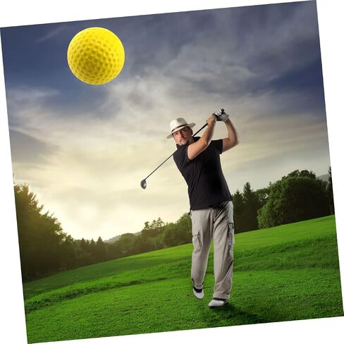 BESPORTBLE 5pcs High Elastic Golf Practice Balls Soft Training Aid for Boys and Girls Pets Lightweight for Easy Visibility and Swing Practice in Kuwait