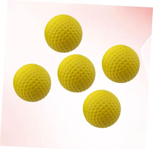 BESPORTBLE 5pcs High Elastic Golf Practice Balls Soft Training Aid for Boys and Girls Pets Lightweight for Easy Visibility and Swing Practice in Kuwait