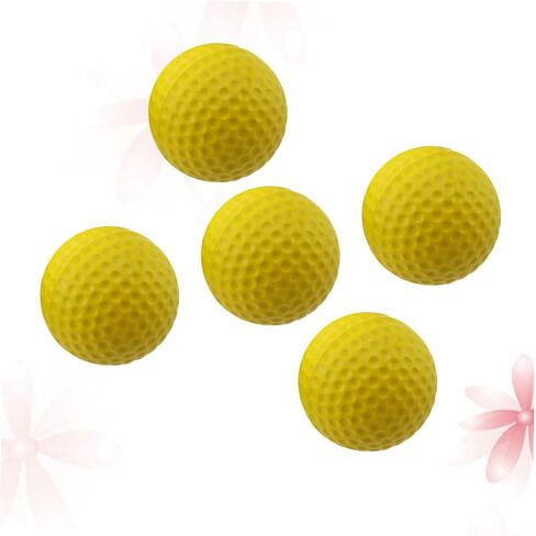 BESPORTBLE 5pcs High Elastic Golf Practice Balls Soft Training Aid for Boys and Girls Pets Lightweight for Easy Visibility and Swing Practice in Kuwait